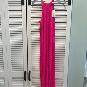a new day Pink Midi Dress